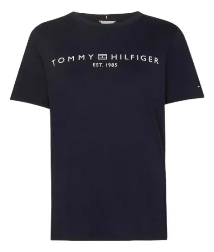 Camiseta Tommy Hilfiger Logo Modern Corporate - Feminina